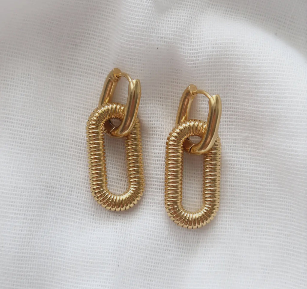 Ivy drop earrings