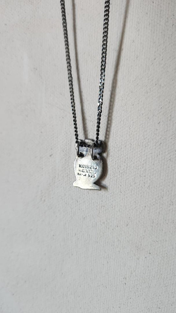 Vintage designer abstract pendant by Kriszio