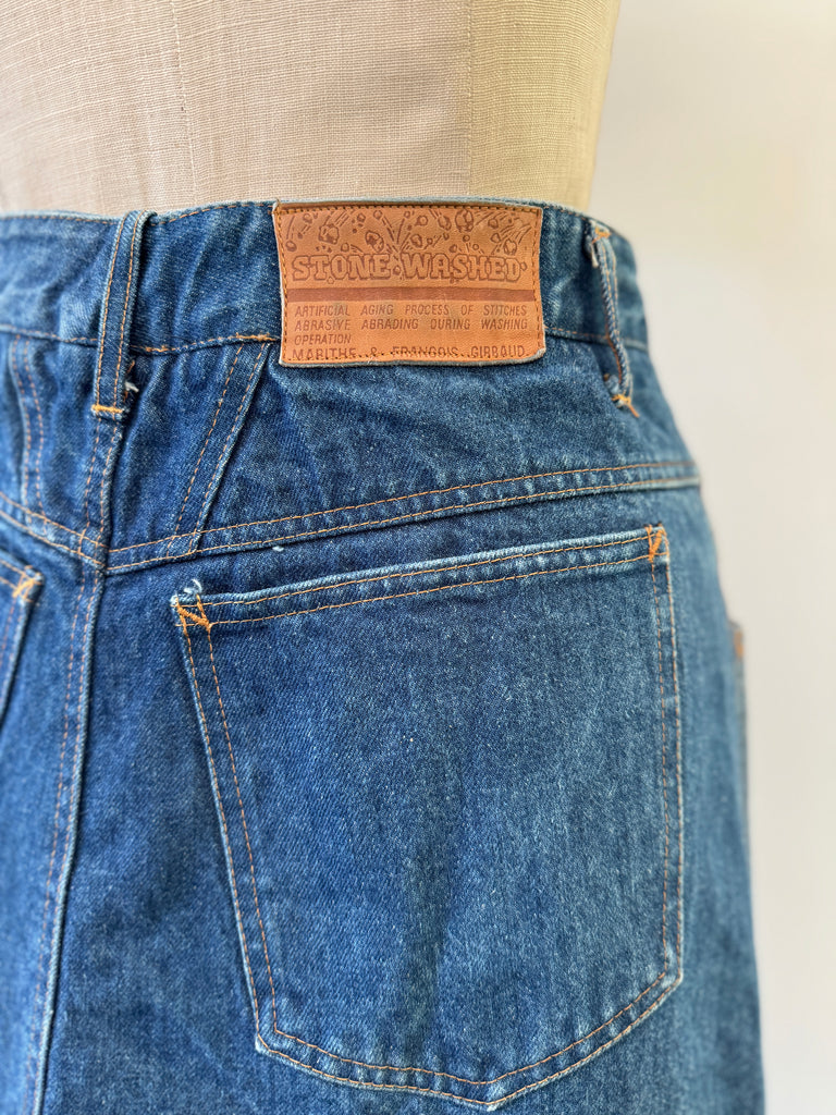 Vintage Denim Skirt