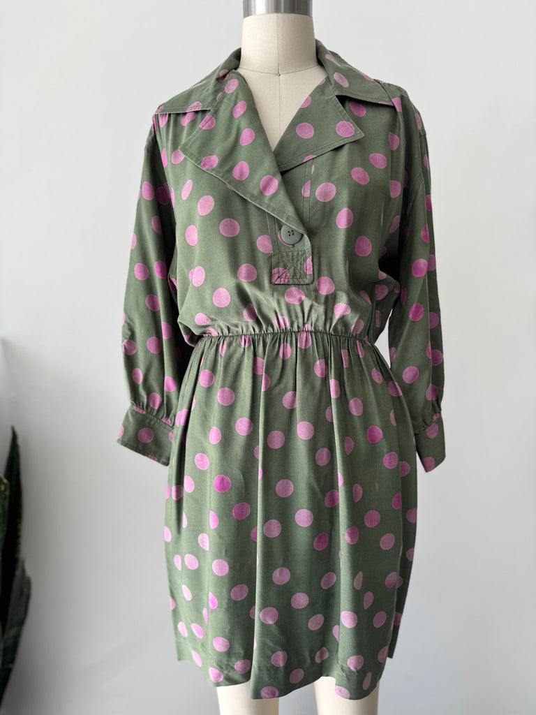 Vintage designer Saint Laurent dress