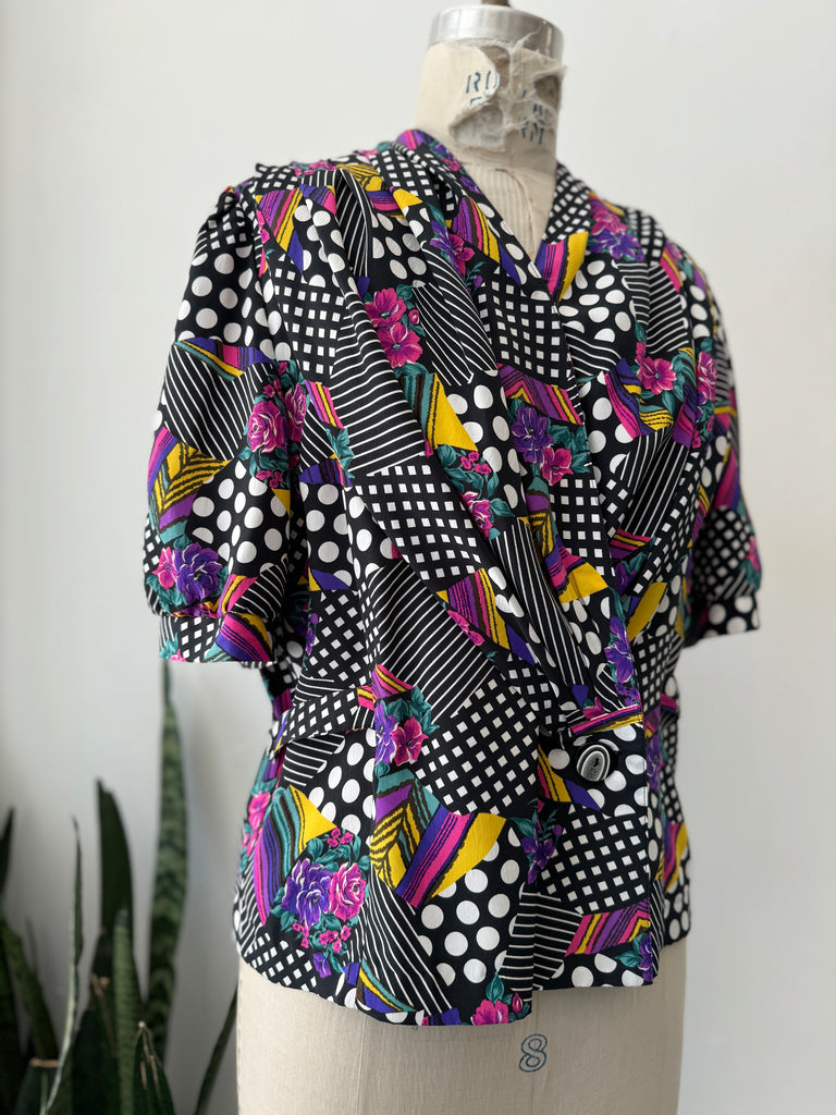 Vintage maximalist top