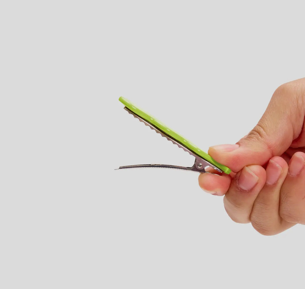 Chunks Allie clip chartreuse