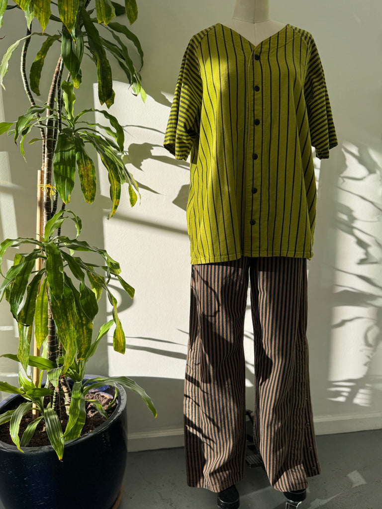 Vintage striped top/outerwear