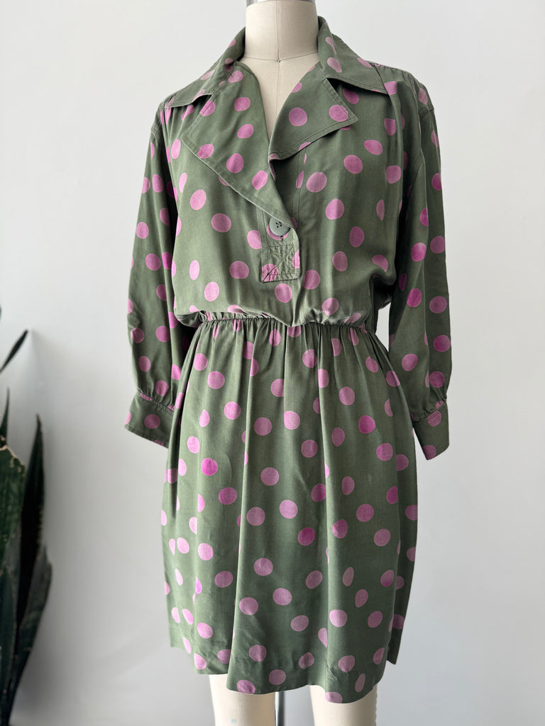 Vintage designer Saint Laurent dress