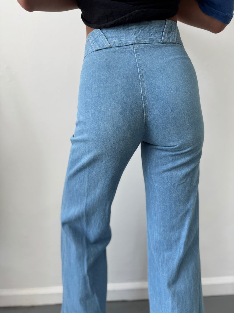 1970’s SUCCO TASH high waist | bell bottoms