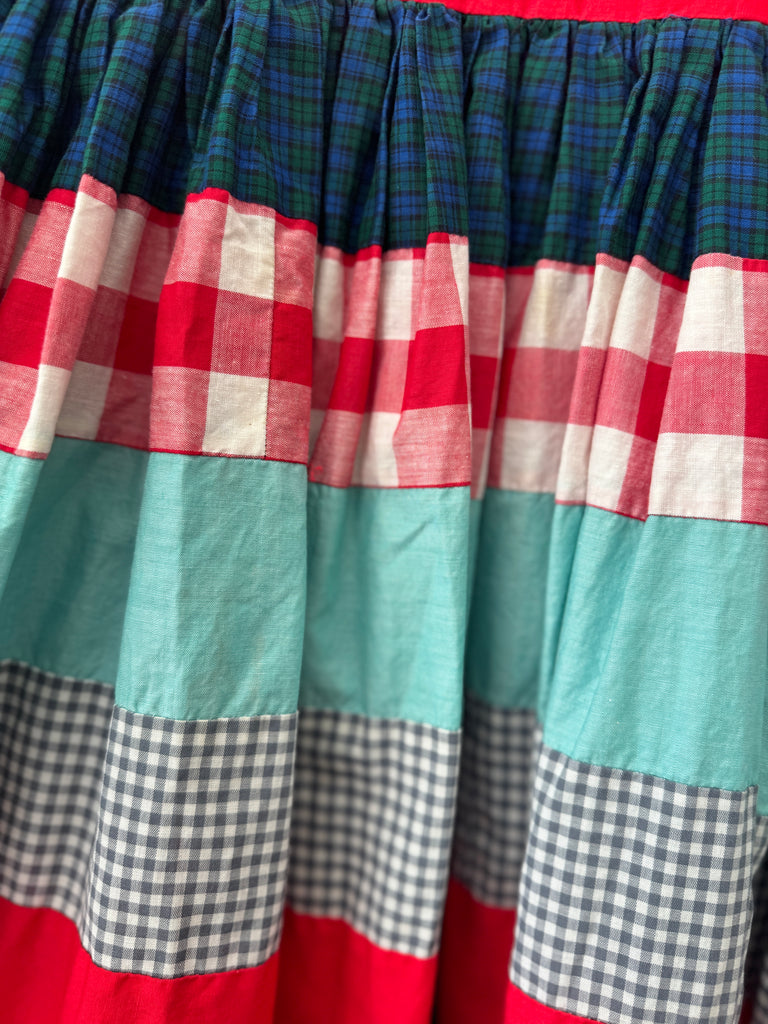 Vintage patchwork dress