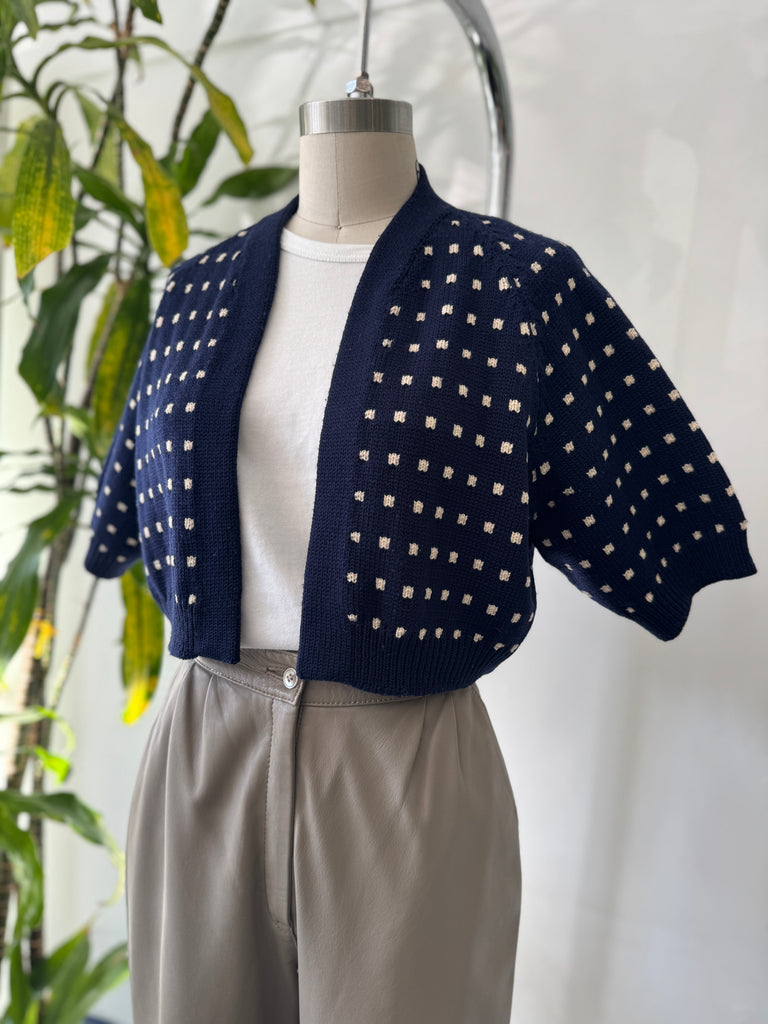 Vintage marchesa di Gresy I magnin wool bolero