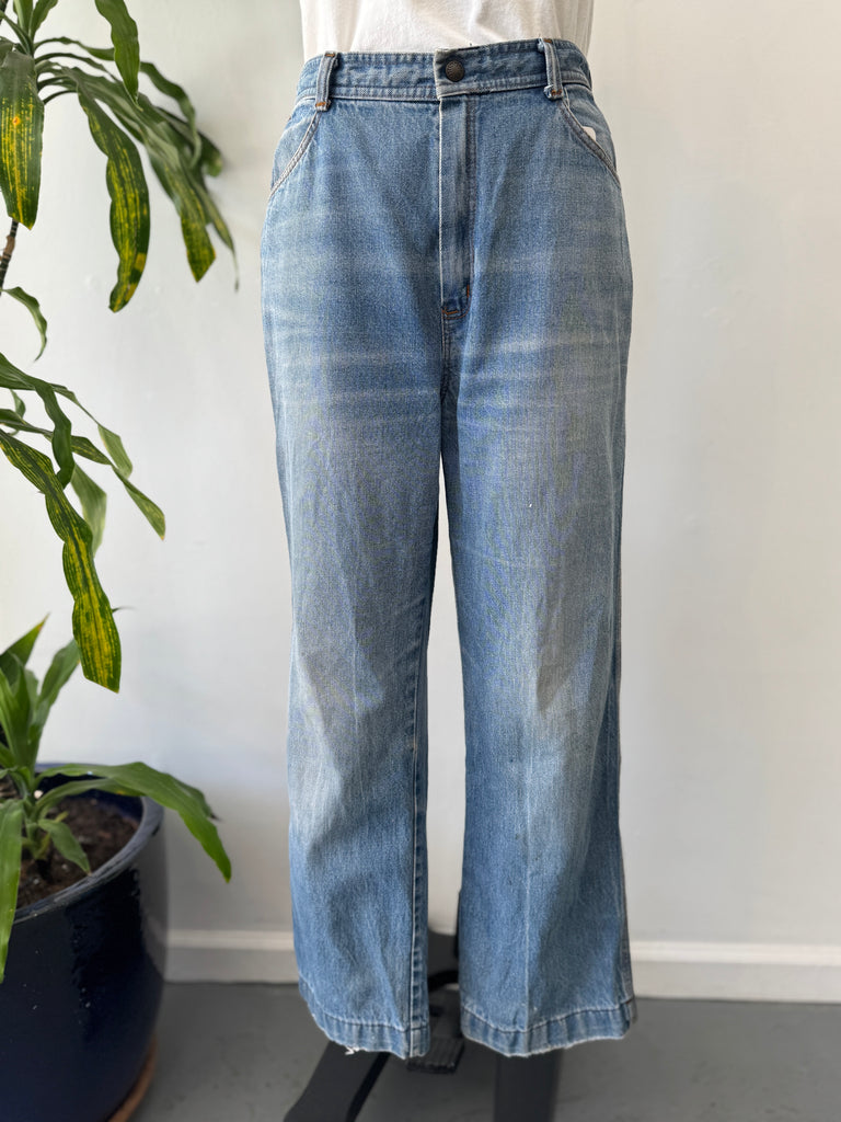 1970’s denim jeans waist “28”