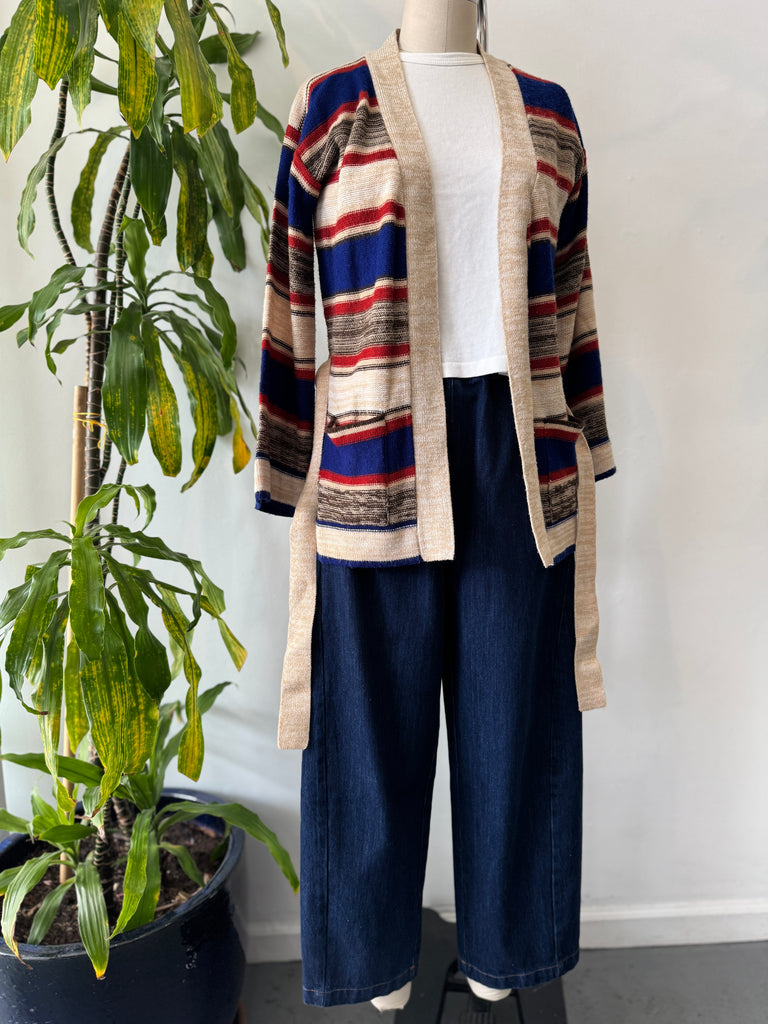 1970’s knit outerwear with belt