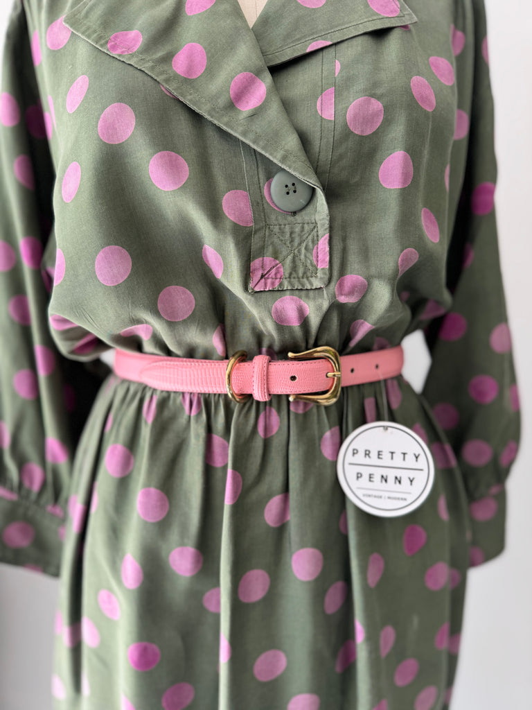 Vintage designer Saint Laurent dress