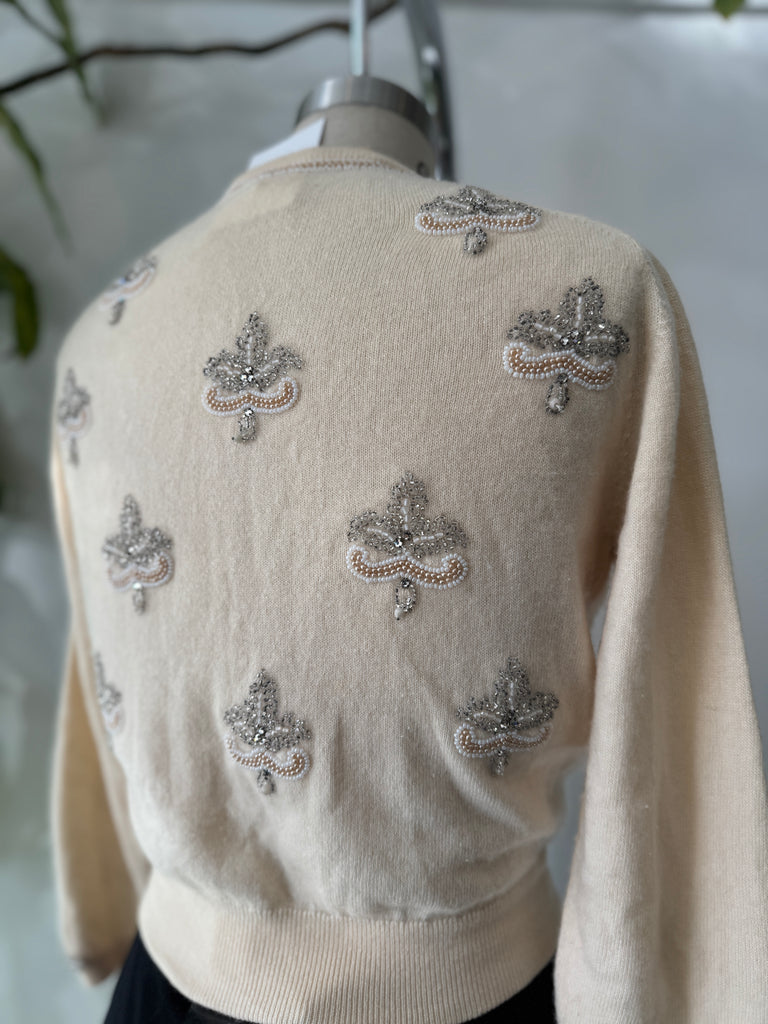 1940’s bullocks Wilshire cashmere cardigan sweater