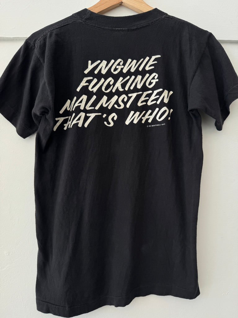 YNGWIE WHO ? 1986 t shirt