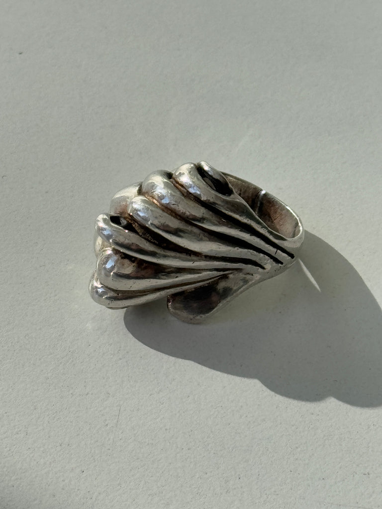 Heavy weight sterling silver ring size 10