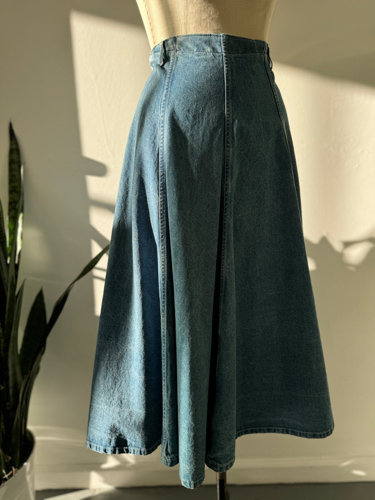 Vintage Liz Wear denim skirt