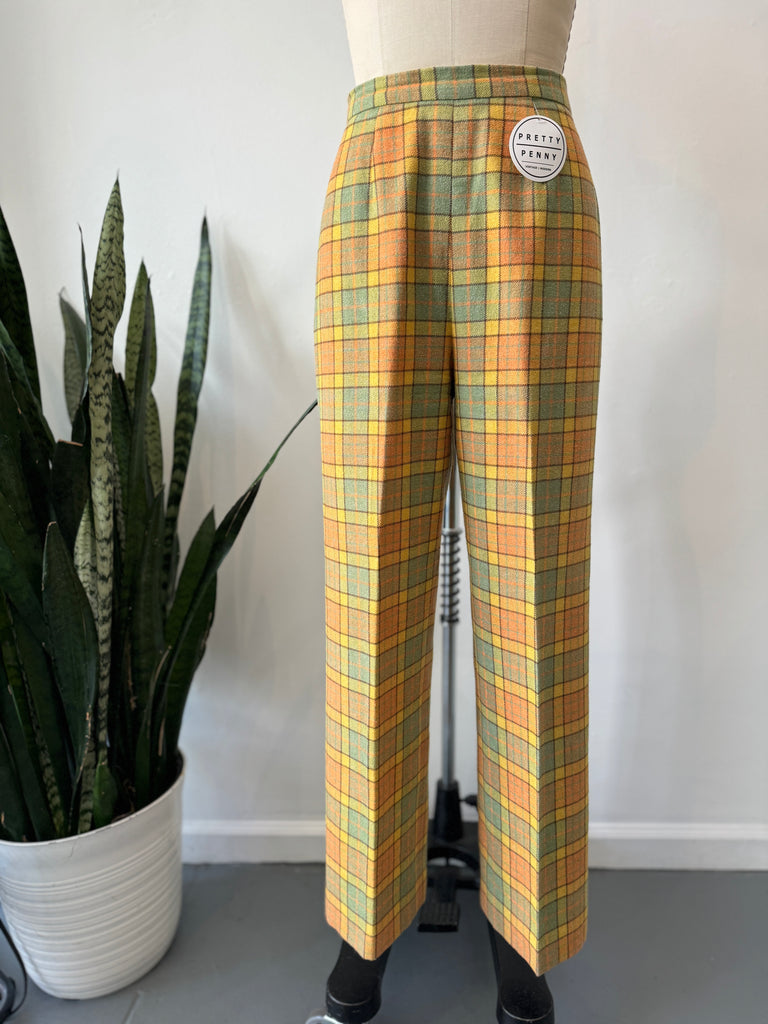 Vintage late 1960’s pants high waist 26/27