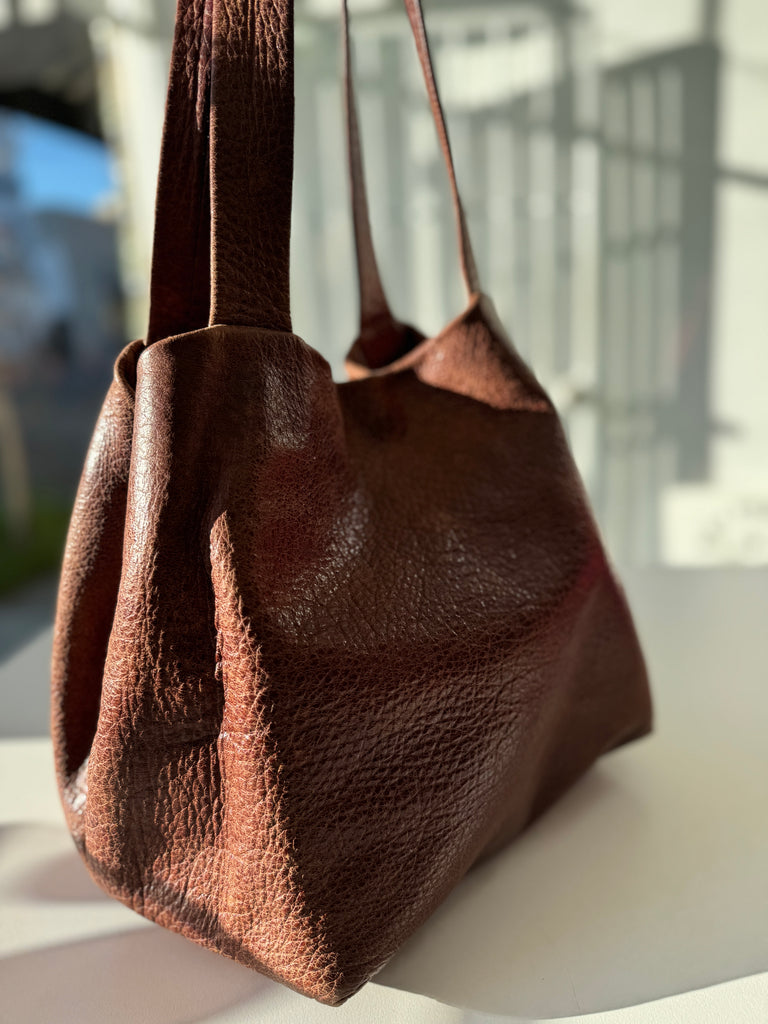 High quality Pebble leather purse