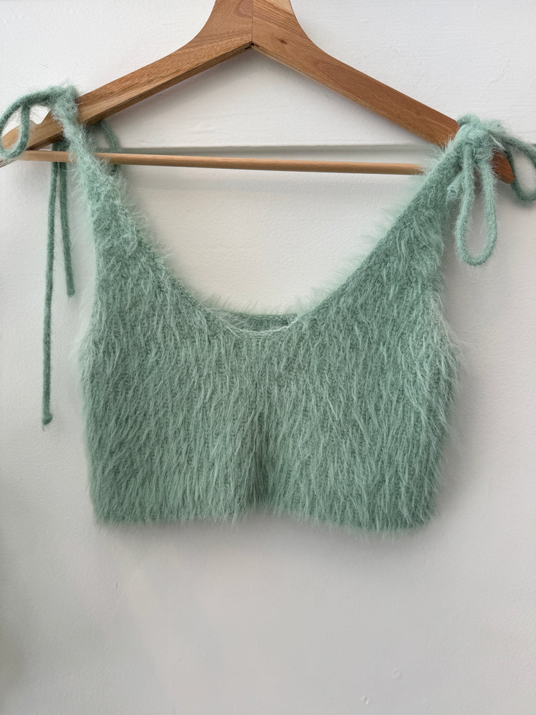 Soft textured tank shirt