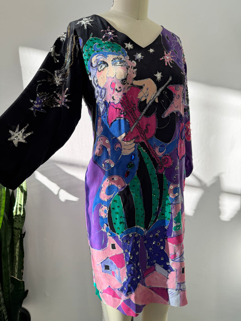 Vintage handmade Wearable Art Dress