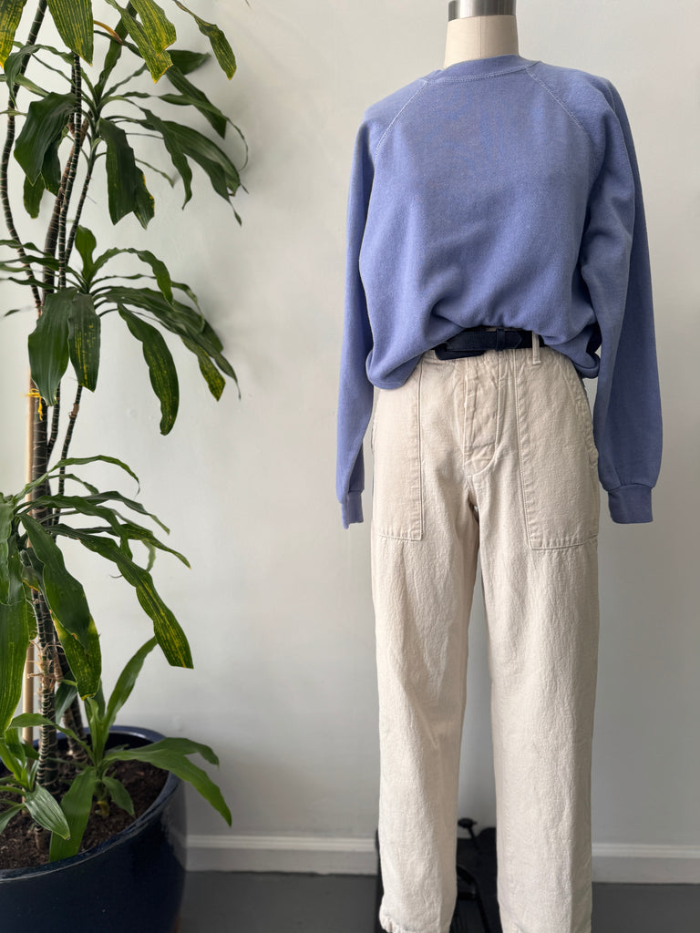 Vintage lavender raglan sweatshirt
