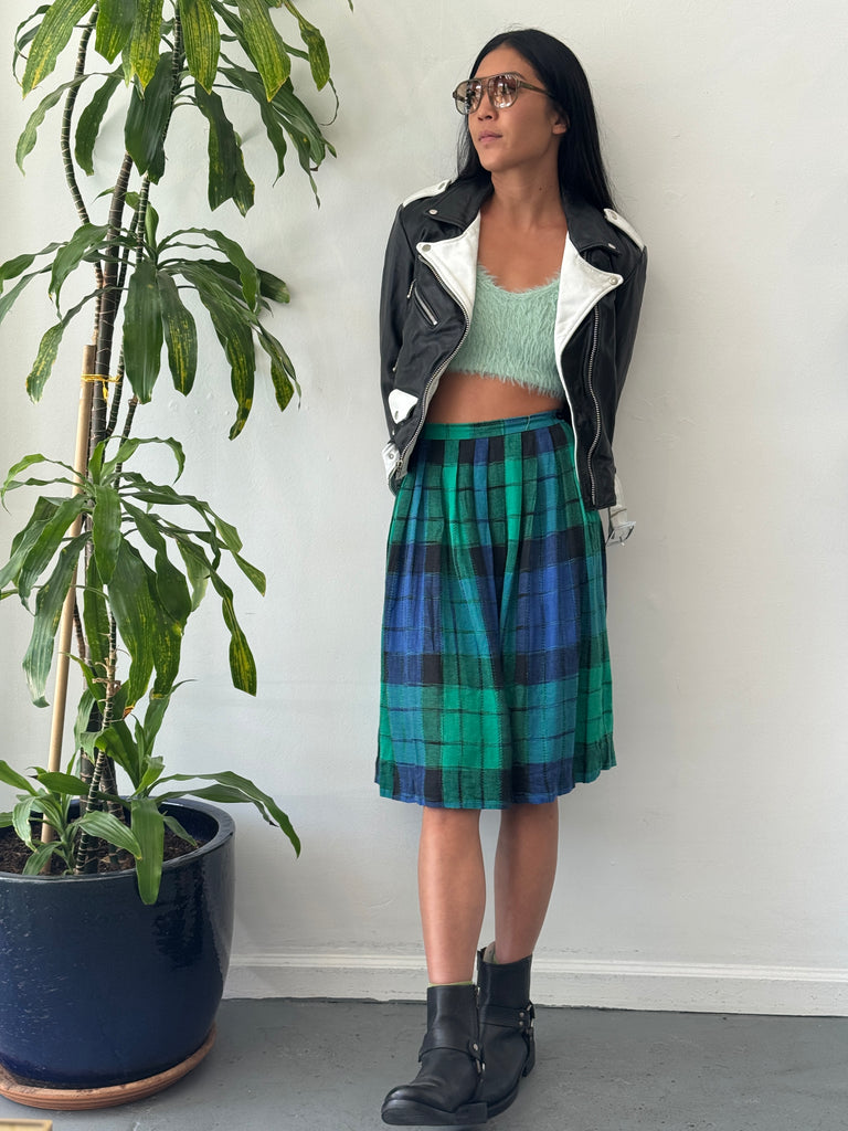 2 toned moto jacket