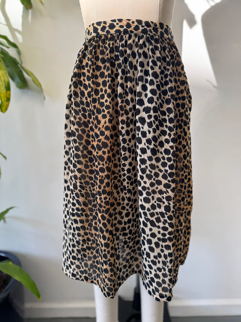 Vintage animal print 2 pc set