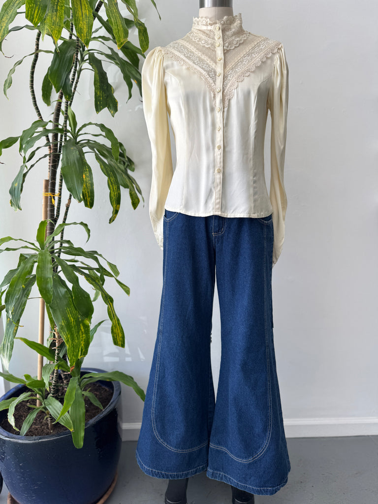 Vintage Paris Blues Experience wide legged pants “29/30”