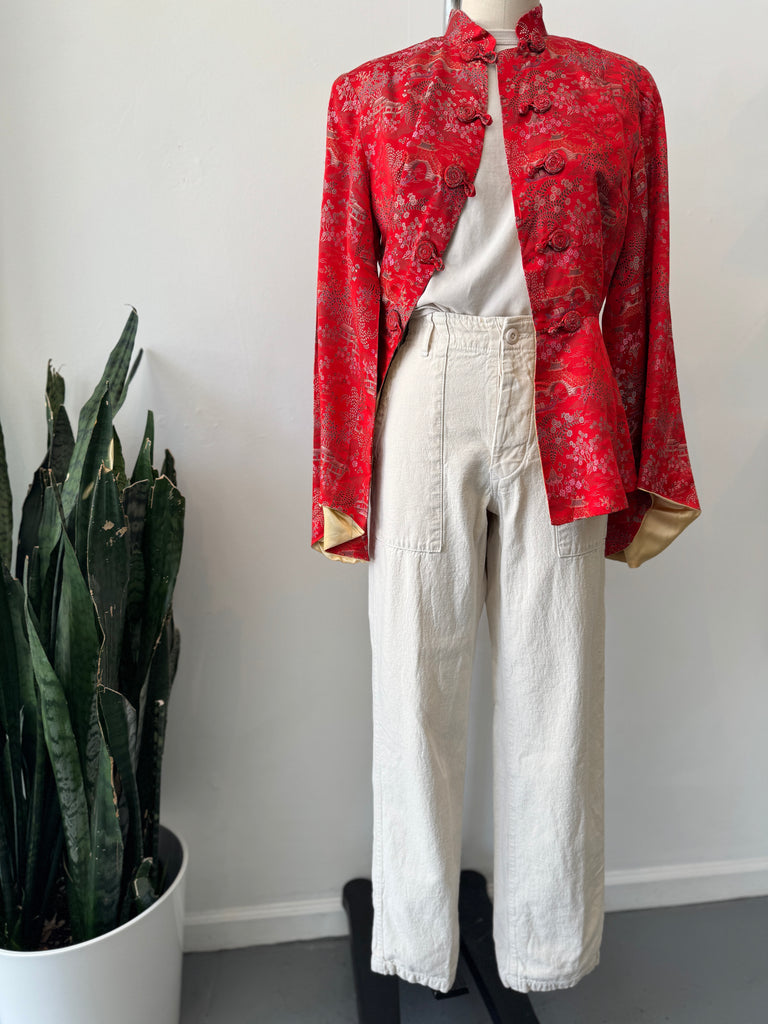 Cotton work Pants high waist “29”