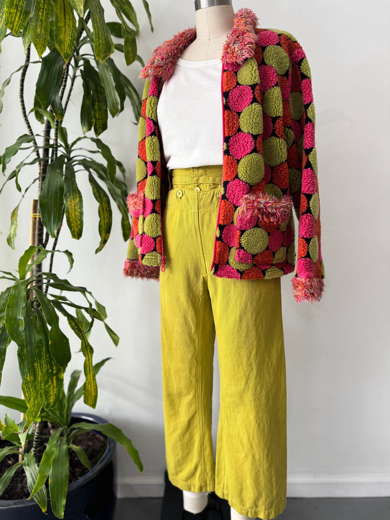 Fleece textured outerwear