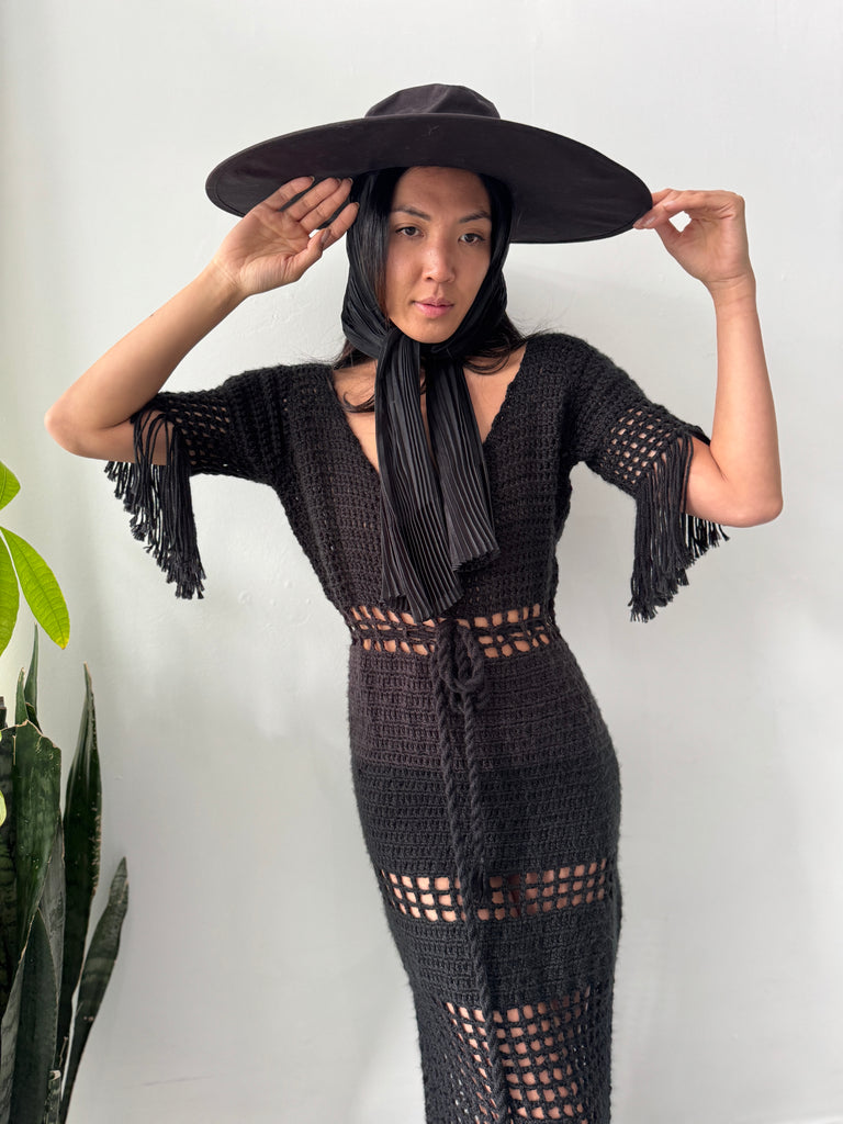 Sexy handmade crochet dress