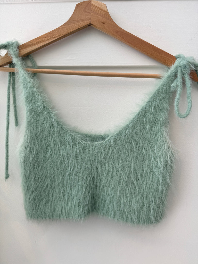 Soft textured tank shirt