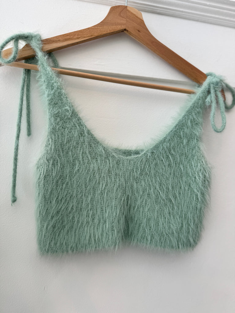 Soft textured tank shirt