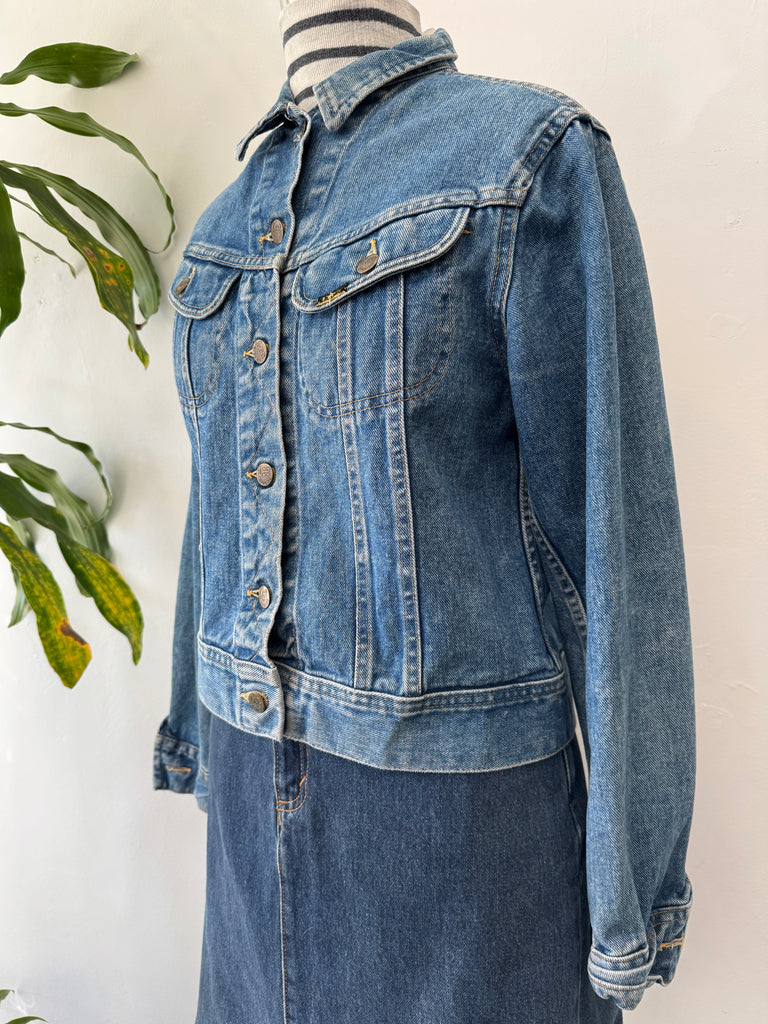 Vintage denim Lee riders jacket