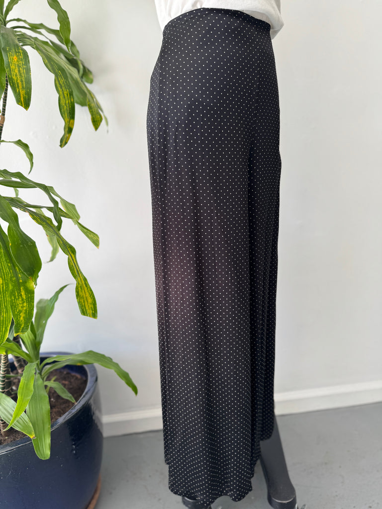 GANNI polka dot pants high waist “28”