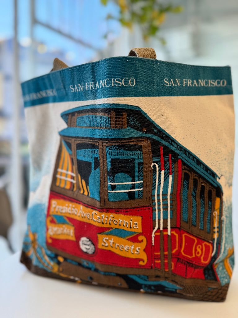 Vintage San Francisco Tote Bag