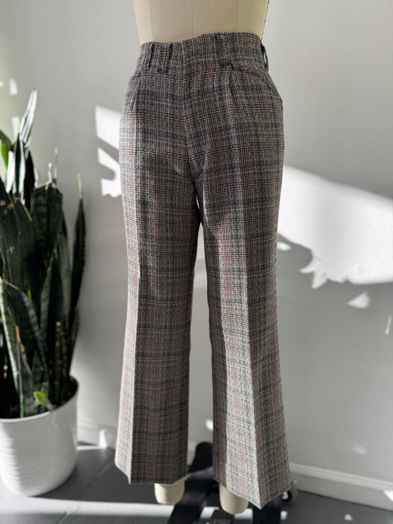 Vintage plaid pants “30”