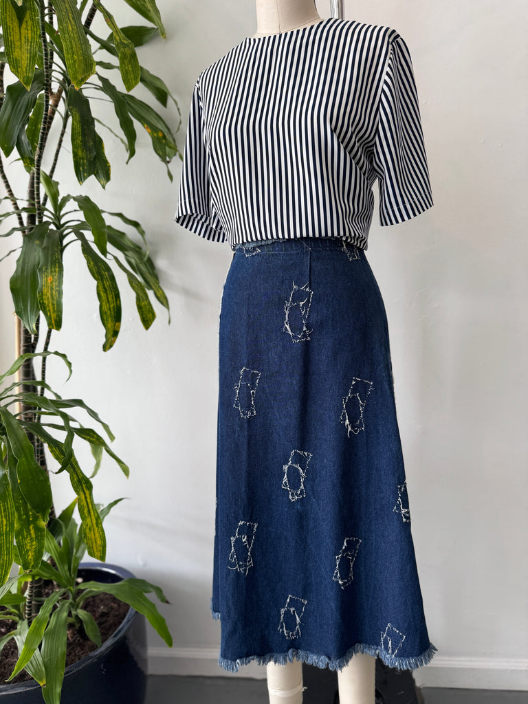Gitti denim skirt waist “30”