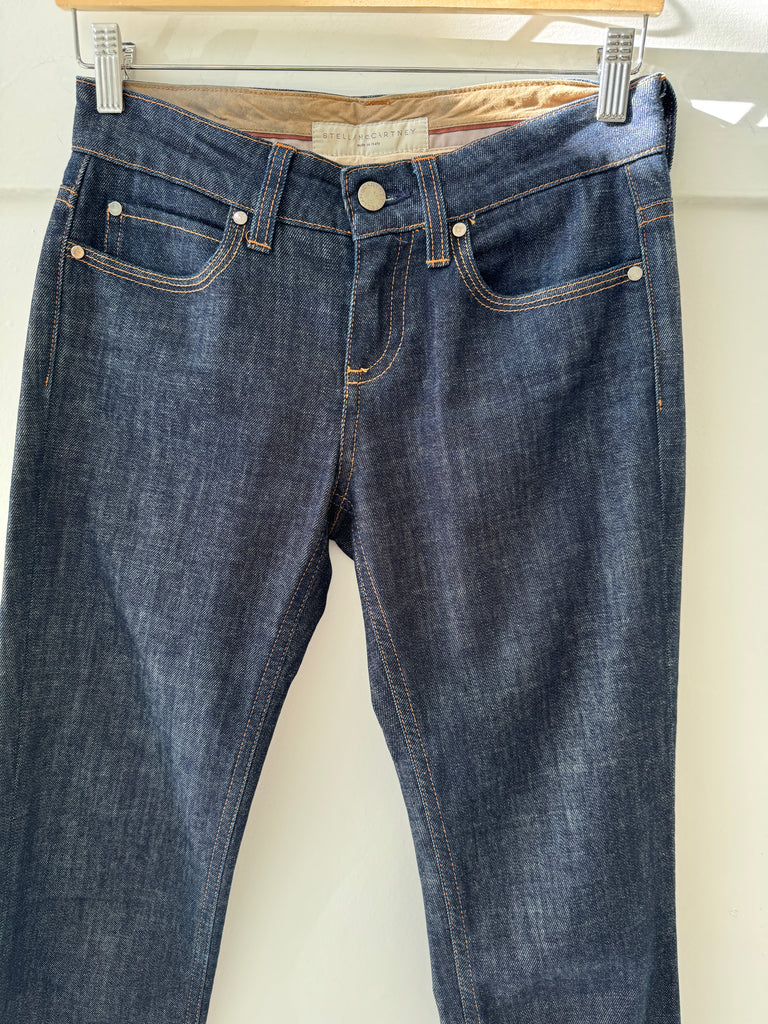 Designer Stella Mc Cartney low rise jeans “26”