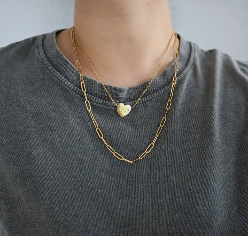 Paper Clip Necklace