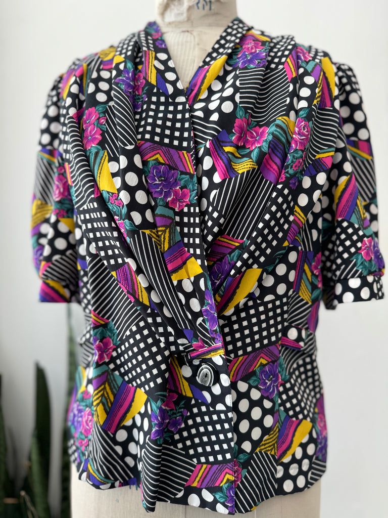 Vintage maximalist top