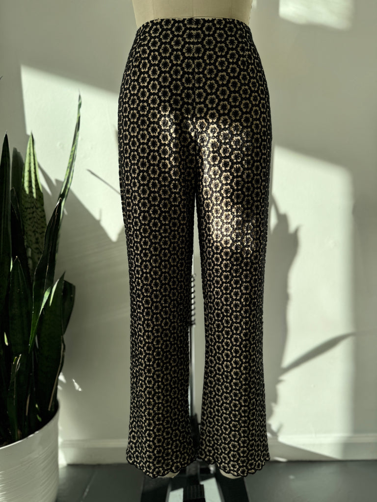 ETCETERA hand embroidered pants