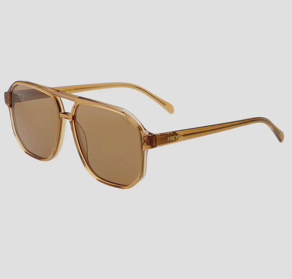 FREYRS | aviator sunglasses | brown