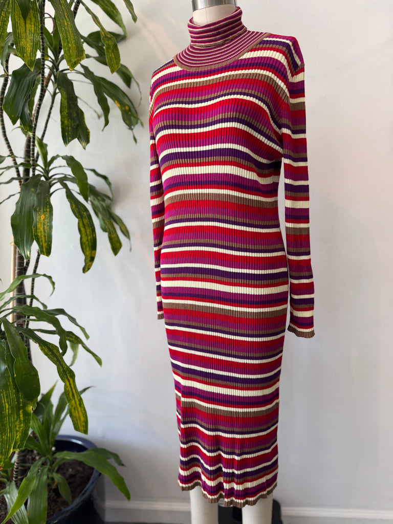 Lisa Says Gah ribbed stretch dress