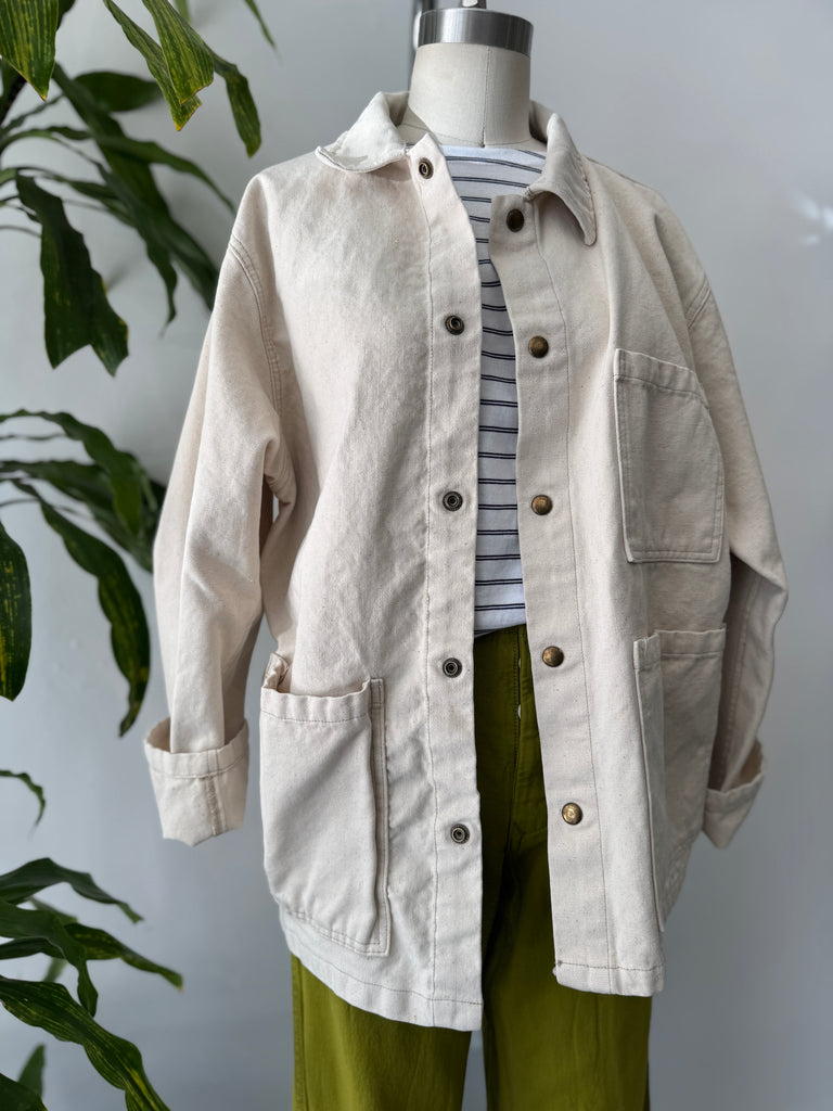 Handmade Canvas chore coat