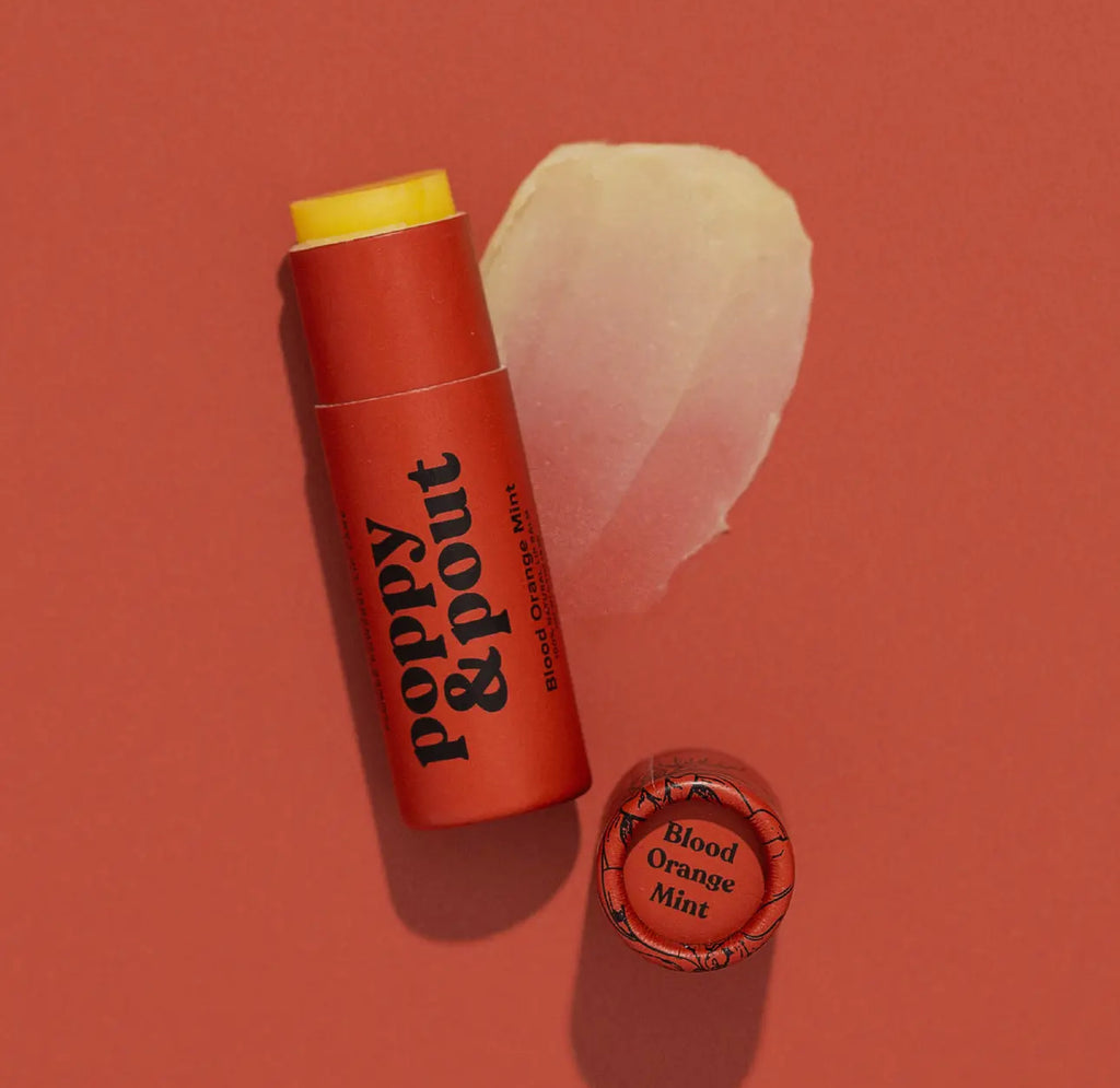 Poppy And Pout Lip Balm | Orange Mint