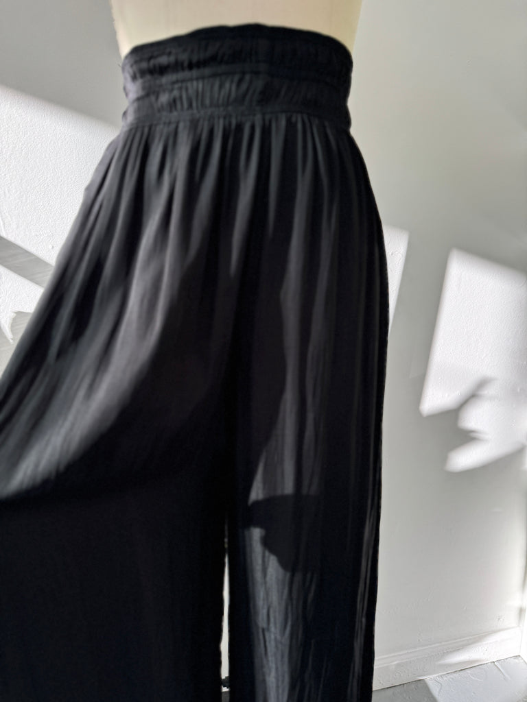 Flowing high waist pants