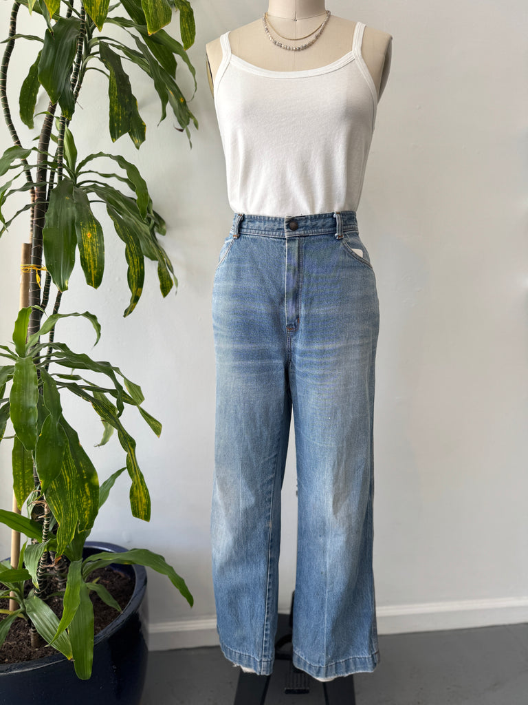 1970’s denim jeans waist “28”
