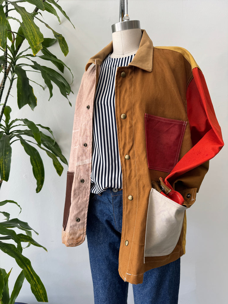 Vintage striped top