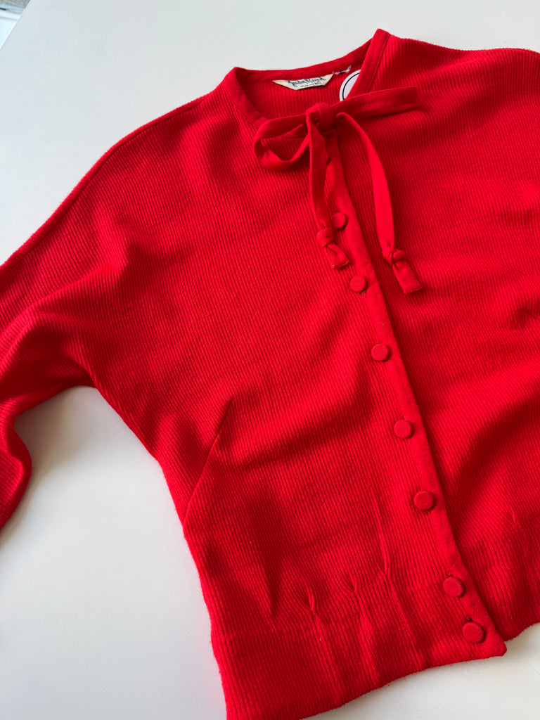 1950’s Judy bond cherry red top