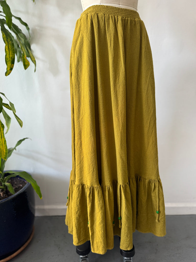 Over dyed Cotton skirt
