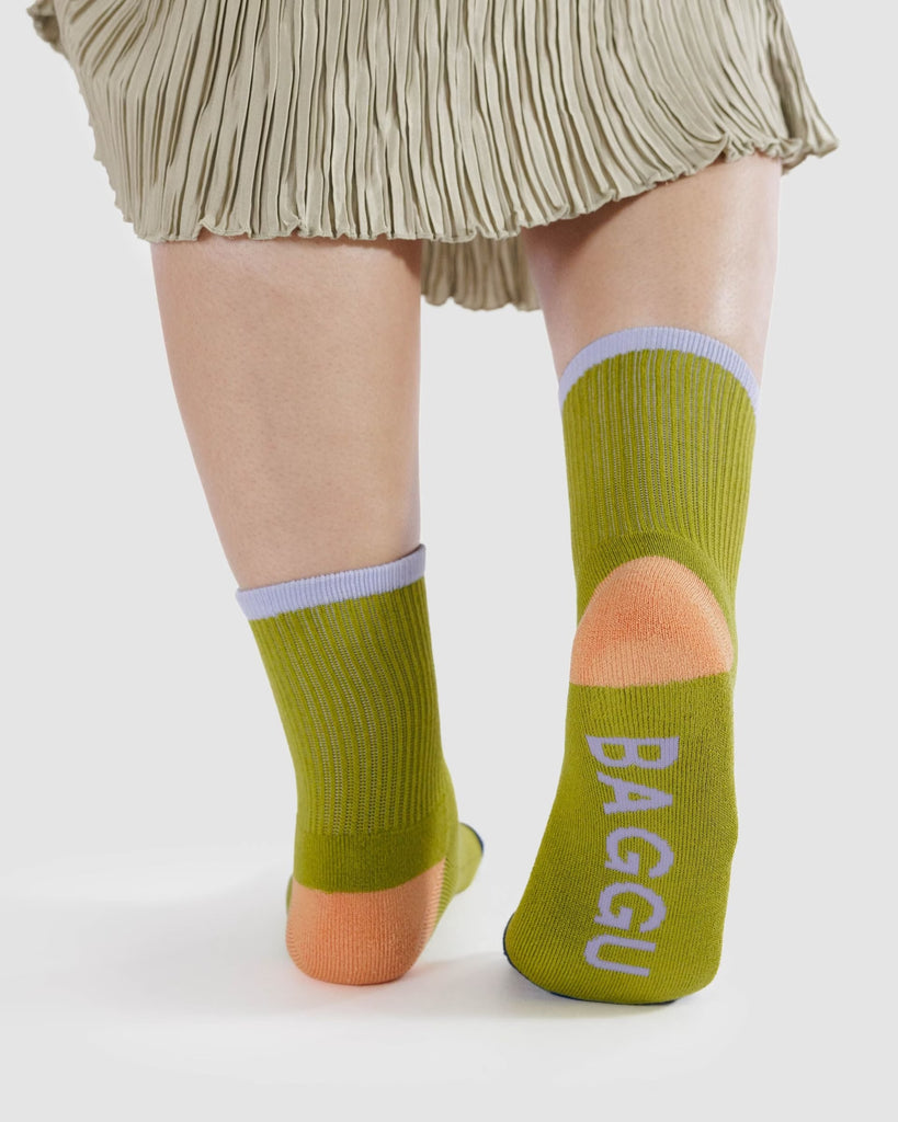 Baggu | socks | lemongrass mix